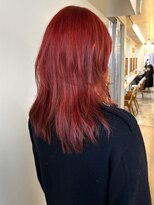 エクテ(ecouter)&nbsp;ノンジアミンジェンダーレスウルフクラゲヘアーボルドーカラー