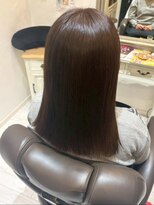 コルテ 倉敷西阿知店(CoRte.)&nbsp;乾燥対策/ダメージ補修/上品セミロング/大人可愛い/モカブラウン