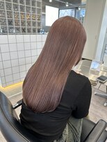 サンクマーケット 渋谷(cinq MARKET)&nbsp;渋谷ブリーチカラーハイトーンモカベージュマロンベージュ韓国