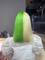 エン 栄店(enne)&nbsp;大人ガーリー/ダークアッシュ/ミディアムレイヤーカット/栄