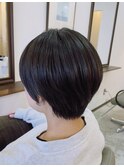 艶ショートショートカット小顔ショート顔まわり