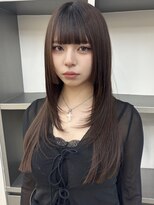 マジコ 天神(Magico)&nbsp;姫カット/ケアブリーチ/ミルクティーベージュ/レイヤー/天神