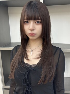 マジコ 天神(Magico) 姫カット/ケアブリーチ/ミルクティーベージュ/レイヤー/天神