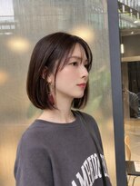 イワイナゴヤ(i i -IWAI NAGOYA-) ナチュラルな抜け感ボブ【金子】