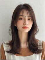 コトンアトリエ 人形町(COTON atelier)&nbsp;ミルクティーブロンド/ダークブルー/デジタルパーマ/人形町