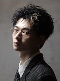 men'shair/波巻きツイストスパイラル/ニュアンスパーマ
