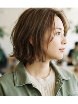 トミノル(TOMINORU)&nbsp;ハニーブラウン/外はねボブ/ナチュラル/