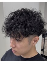 ベル 桑名(BHEL)&nbsp;桑名スペインカールツイストパーマフェードフリンジカット強め