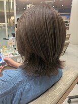 ゼルアヴェダ イオンモール与野(ZELE AVEDA)&nbsp;ハイライトonくびれレイヤーボブ