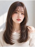 20代30代40代50代大人可愛いレイヤーロング
