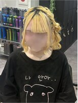 コルツー(CoL2)&nbsp;片クラゲヘア/推し活ヘアセット/横浜ヘアセット