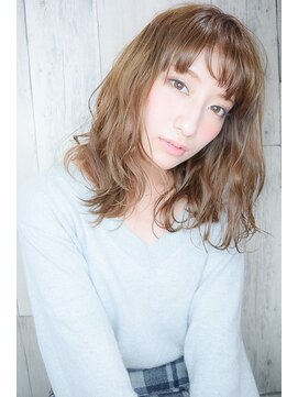 ラウンジ モリオ イケブクロ(Lounge MORIO Ikebukuro) 【morio池袋】アッシュカラーの色っぽふんわりミディ