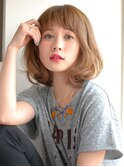 ショートバング×ふんわりボブ♪
