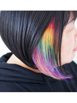 ザッツ ヘアークリエイト(ZATZ HAIR CREATE) インナーレインボーカラー