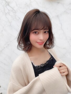 ロンド ロビン 栄(Lond robin) 【Lond robin】20代モテ愛されこなれ感ボブ メルティカラー520