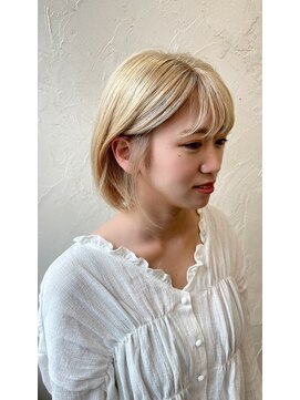 ヘアーサロン 6(hair salon) ペールブロンド
