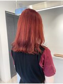 チェリーレッド【池袋.池袋東口.髪質改善.ホワイトブリーチ】