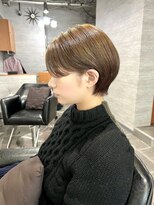 バーチョ(bacio)&nbsp;20代30代40代◎小顔骨格矯正ショート【麻生/札幌ショート/白髪】