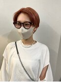 【Devellope.】千葉担当　ハンサムショート　ピンクベージュ