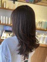 アレーズ ヘアー プロデュース(al'aise hair produce)&nbsp;韓国風レイヤーロングスタイル