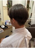 【見附 今町】メンズ センターパート 黒髪