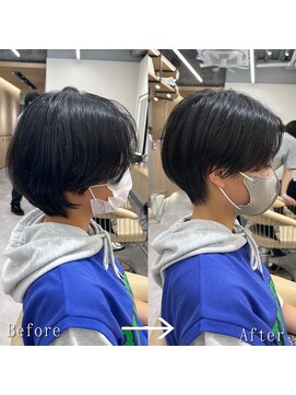 ロンドプロフィール 浦和(Lond profil) Lond.海気　大人ハンサムショート