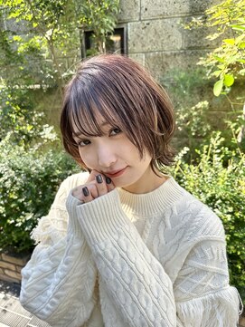 ロンド ストラーダ 心斎橋(Lond strada) シルキーベージュ×グレージュカラー【髪質改善/縮毛矯正】