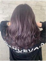 プライズ 錦糸町北口店(prize) ラベンダーグレージュ抜け感ヘアパープルカラーブリーチ錦糸町