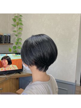 カミケン 清明店(kamiken.) 美シルエット女性らしいメリハリショート【カミケン清明店】