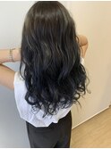 ネイビーグラデーションカラー_グレージュカラー_342