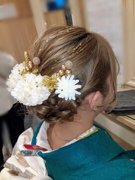 アエラス(Aeolus) 成人式ヘアセット