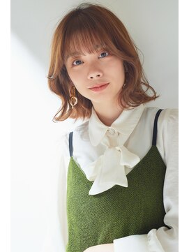 クロードモネエイチツーオーアヴェダ 東京駅ビルTOKIA(CLAUDEmonet H2O AVEDA) くびれボブ[東京/東京駅丸の内]