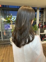 ザック ヴィ(ZACC  vie)&nbsp;レイヤーカット/セミロング/艶カラー/学割U24