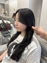 ルッカヨドヤバシ(RUCCA yodoyabashi)&nbsp;レイヤーカットとおくれ毛[肥後橋/本町]