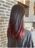 グラデーションカラーでクリアな透明感を！