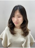 カール大きめのダイナミックレイヤースタイルメテオストカール