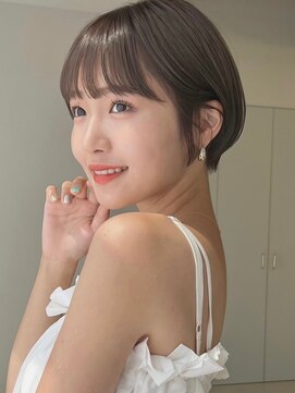 コア 表参道(COA) ボブヘア/レイヤーカット/ウェットヘア/オリーブベージュ/表参道