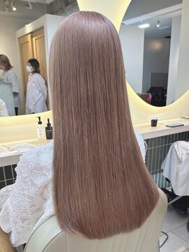 テトラ バイ ネオリーブ 横浜西口店(tetra by neolive) ブリーチありミルクティーベージュ＊*【横浜/横浜駅】