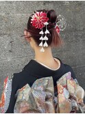 成人式ヘアセット