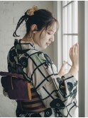 成人式/卒業式袴/七五三/ヘアメイク/ブライダル