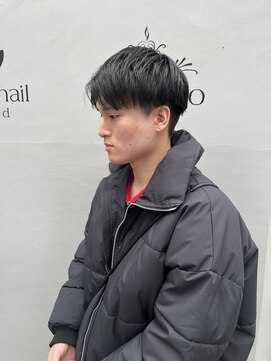 アビント バイ レシッド 武蔵小杉(abinto by rcid) メンズカット/メンズマッシュ/センターパート