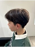 スペインカールメンズカットパーマショートスパイラルパーマ