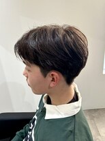 ヒュイル バイ ニアウ(Hwyl by Niau) スペインカールメンズカットパーマショートスパイラルパーマ