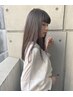 【髪質改善カラー付/髪質改善ストレート】縮毛矯正＋髪質改善TR＋カット