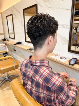 ラポールヘアー(rapport hair) men’s parm
