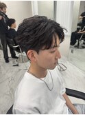 メンズサロン/波巻きパーマ/波巻き/スパイキーショート/メンズ