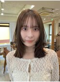 レイヤーカット　顔周り　似合わせ　姫カット　垢抜け
