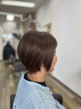 ルポ(repos) 前下がり白髪染め髪質改善40代50代60代酸性ストレート清須新清洲