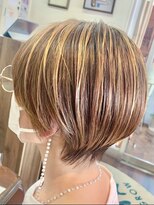 ヘアークリアー 蕨 おしゃれな大人のハイライト マッシュショート