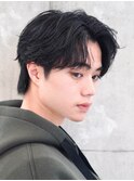 フェザーショートフェザーパーマ刈り上げショート渋谷ビジネス